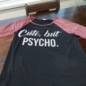 NEW ARDENE * CUTE BUT PSYCHO* TSHIRT/B2A